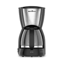Cafeteira Elétrica Britânia Inox BCF19A - 550W - Até 18 Xícaras - 220V/60HZ - Preto