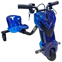 Triciclo Elétrico Hye TR01 / Bluetooth / Speaker / LED / 6.5" - Blue Galaxy