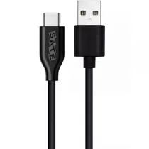 Cable USB USB-C Sate AL-AC1 1MT 18W Data 3.1 Negro
