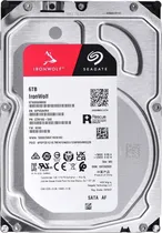 HD Interno Seagate 3.5" Ironwolf Nas 6TB SATA 3 5400RPM - ST6000VN006
