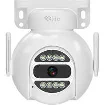 4LIFE Camara IP FLD8G HD Wifi 360° 3.6 MM Blanco
