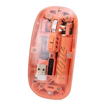 Mouse Satellite A-778G - Sem Fio - 1600DPI - 4 Botões - Naranja