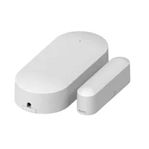 Sensor de Contato Magnético 4LIFE FL68R Sem Fio para Porta-Janela / 3V / 433MHZ / Compatível com Alarme - Branco