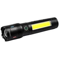 Lanterna de LED Tucano TC-711-2 Police Pro - Recarregável - Preto