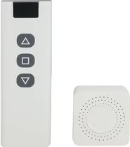 Interruptor Smart Mini para Cortina Wifi RF433 4LIFE FL201WRF-Kit Branco