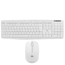 Mtek Teclado + Mouse KM-5239W Undefined Wireless Port Blanco Undefined