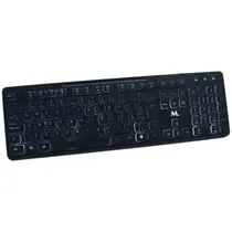 Teclado Mtek KB-7269L USB Espanhol Preto