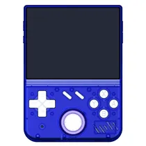 Console Portátil Game Box MY Mini 128GB de 3.5" com 22.000 Jogos - Azul/Transparente