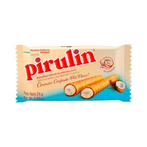 Mini Barquillos Pirulin Coco 24G