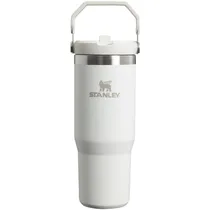 Copo Térmico Stanley Classic The Iceflow Flip Straw Tumbler 09993-763 - 887ML - com Bico - Branco