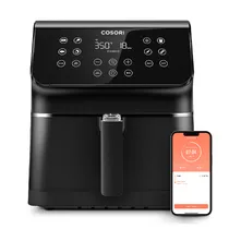 Fritadeira Eletrica Cosori CS358-Af-RXB / 5.5 Litros / 1700W / Smart Control / 120V ~ 60HZ - Preto