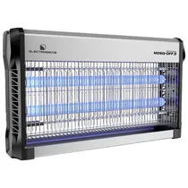 Mata Mosquitos Electrobras MOSQ-OFF3 EBMI-30 - 30W - 2 Lâmpadas Uv - 110V - Branco e Preto