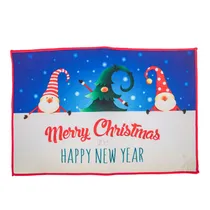 Tapete de Natal Decorativo Design Merry Christmas 40X60CM