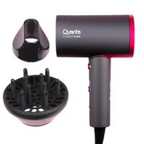 Quanta Secador QTSCP20 Bivolt 2000W 2VEL Gris/Rosa