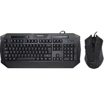 Kit Teclado Gamer Magnavox MGA3209-Mo Rainbow Light + Mouse USB - Preto (Espanhol)