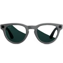 Óculos de Sol Ray Ban Meta Headliner Gen 2 RW4013 com Câmera/Wi-Fi - Shiny Asteroid Grey/Transition Emerald