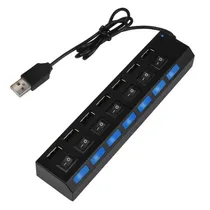 Hub 7 Portas Satellite A-HUB16 Preto USB 2.0