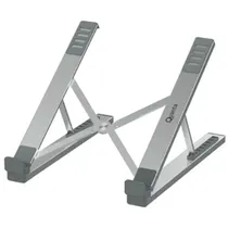 Suporte para Notebook / Tablet Quanta QTSNT17 / 13"-17" / com Múltiplas Entradas - Prata