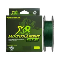 Hilo de Pesca Top Fishing GTS 8X Multifilamento 18.2KG 0.28MM 300M Green
