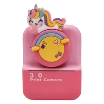 Câmera Digital Infantil com Impressão Térmica Satellite A-DV936 Tela 2" - Rosa