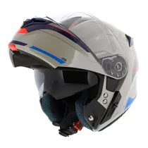 Capacete Axxis Storm s SV Genuine A0 - Articulado - Tamanho L - com Óculos Interno - Gloss