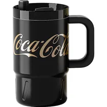 Copo Térmico Nonoo Coca-Cola NS800B1 com Canudo - Preto 800ML