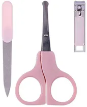 Kit Manicure Cortador Lixa e Tesoura Buba 13613