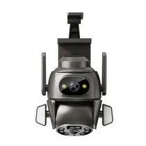 Camera de Segurança Smart Xo CR04 Outdoor Dual Lens/4MP/Wifi - Preto