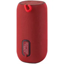 Quanta Speaker BT QTSPN5 5W/ 1200MAH/ IPX4/ Aux/ SD/ USB Rojo