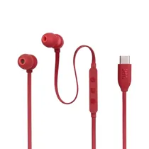 Fone de Ouvido JBL T310 USB-C - Vermelho