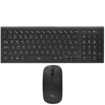 Teclado Mtek + Mouse KM-5515B Wireless Port - Preto
