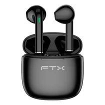 Fone de Ouvido Sem Fio FTX E26P-BK com Bluetooth - Preto