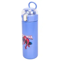 Garrafa Térmica Infantil Spiderman 350ML Lila