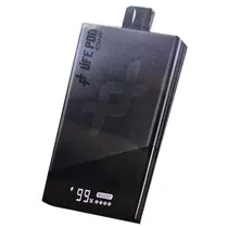 Vaper Descartável Life Pod The Chosen One 40K Puffs - Menthol Carbon Black
