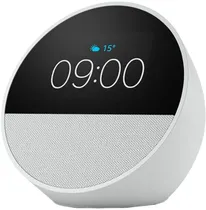 Speaker Amazon Echo Spot Alexa Smart com Relógio - Branco (2024)