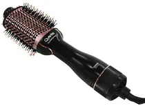 Escova Secadora Quanta 2 Em 1 QTES6000N Bivolt - Preto/Rose Gold