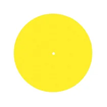 Rega Feltro Base Toca-Disco Standard Yellow