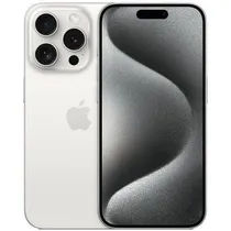 Apple iPhone 15 Pro 256GB Tela Super Retina XDR 6.1 Cam Tripla 48+12+12 /12MP / White - Swap | Grade A Menos ( 1 Mes de Garantia)