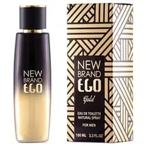 Perfume New Brand Ego Gold Eau de Toilette Masculino 100ML