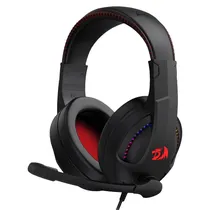 Fone de Ouvido Headset Gamer Redragon H211 Cronus RGB - com Fio - Preto