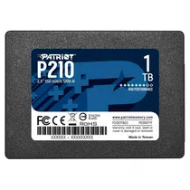 SSD 2.5 1TB Patriot P210 SATA P210S1TB25 520/430M