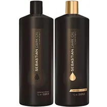 Shampoo Y Acondicionador Sebastian Dark Oil 1L