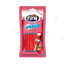 Fini Regaliz Tubos Sabor Fresa 80G