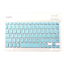 PC Teclado Bluetooth Luo LU-BT029 Blue