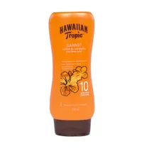 Bronceador Hawaiian Tropic Loción de Zanahoria SPF10 240ML