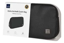 Bolso Wiwu Alpha Anti-Theft Clutch Black