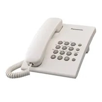 Telefone Panasonic KXTS-500LXW - Branco