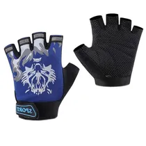 Luva para Academia Azul - Tamanho XL