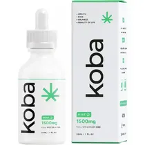Azeite de Cannabis Aceite Sublingual Koba Menta 1500MG 30ML