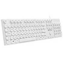 Teclado FTX FTXK22 Espanhol USB Branco